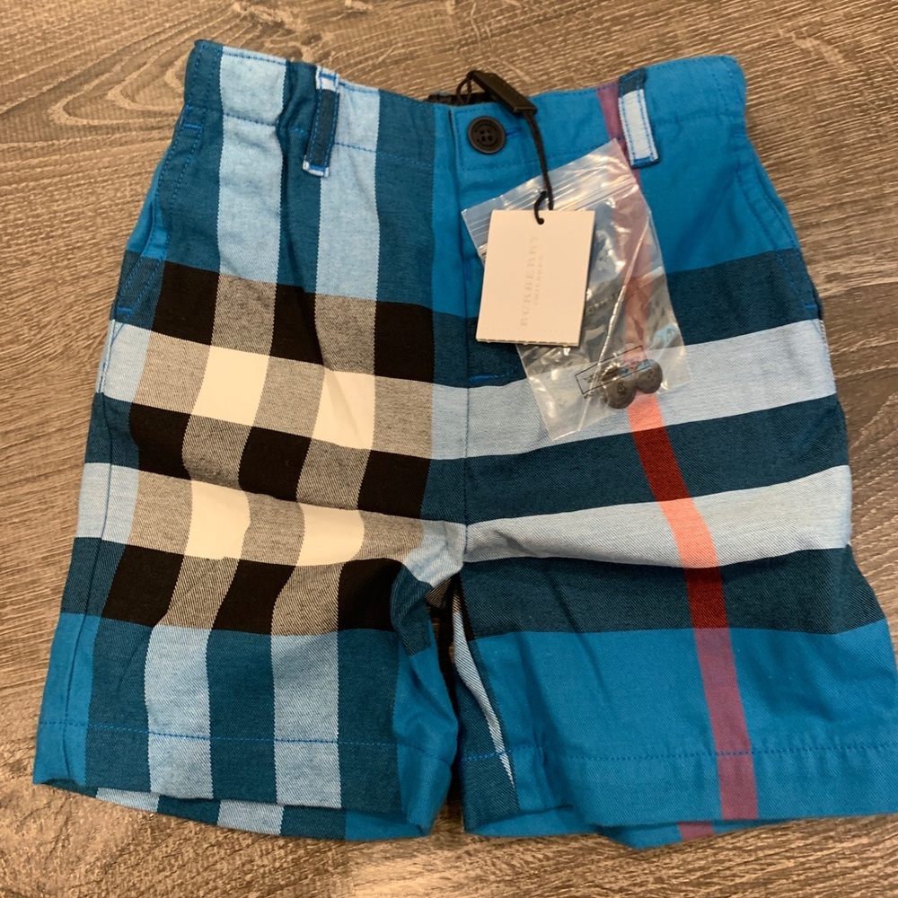 Burberry Children plaid shorts 3T